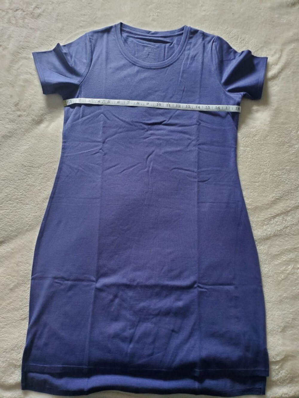Woolx Lexie Merino Wool Blend Dress & Cover-up XS Ink Blue - Picture 4 of 11
